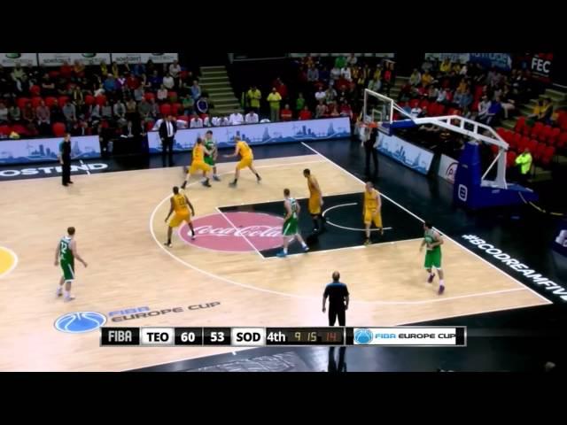 Dino Pita vs Oostende Fiba cup