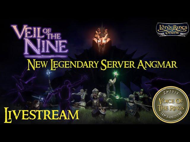 LOTRO NEW Legendary Server Angmar Leveling - Part 5 - FIXED LAG! 64-bit - [Livestream ] [1440p 2k]