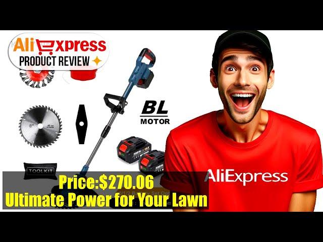 Must-Have Cordless Lawn Mower Trimmer - Perfect Tool for Garden Enthusiasts!