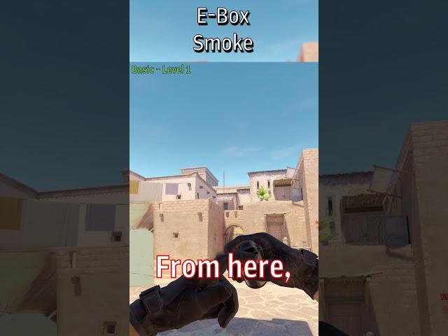 Anubis T-Smokes - E-Box Smoke #cs2 #cs2nades #cs2tips #regentXD