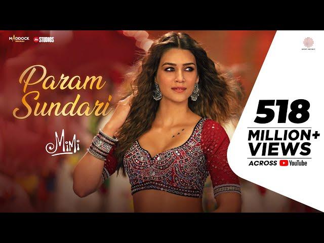 Param Sundari -Official Video | Mimi | Kriti Sanon, Pankaj Tripathi | @ARRahman| Shreya |Amitabh