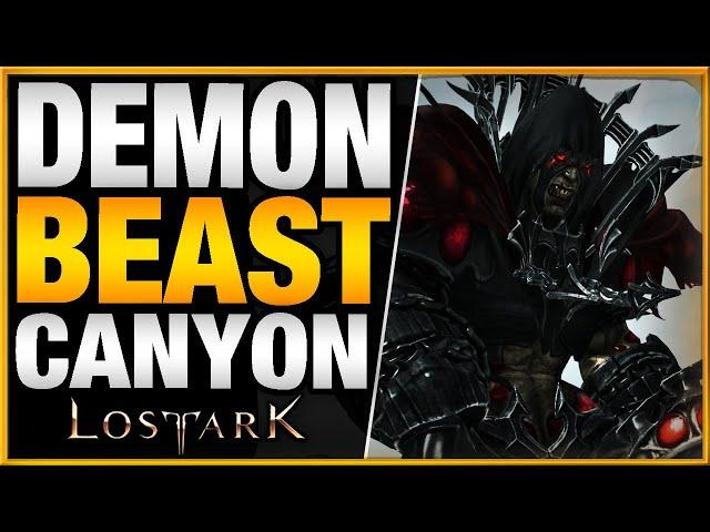 Quick DEMON BEAST CANYON Guide | Lost Ark Abyssal Dungeon Tutorial | Guides to relax/study to