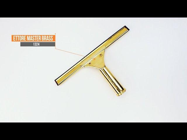 Ettore Master Brass Squeegee Handle