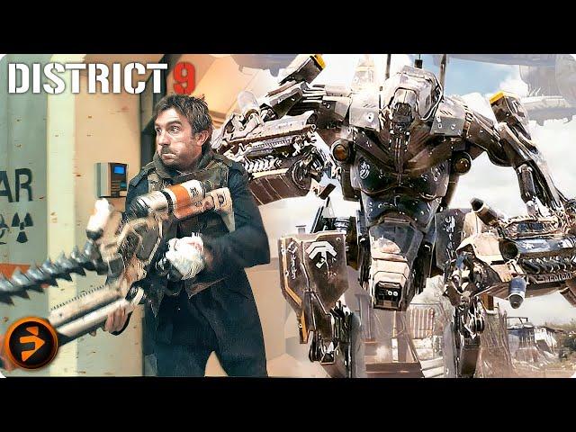 DISTRICT 9 | Ultimate Best Scenes Mix | Sharlto Copley Sci-Fi Movie