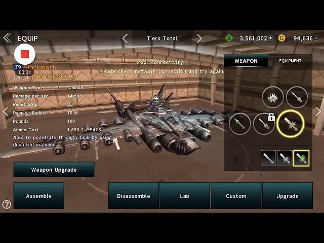 Gunship Battle :- Blackmoth gunship in Action