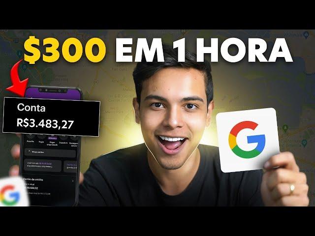 FAÇA R$300 EM 1 HORA COM O GOOGLE PELO CELULAR - Passo a Passo (Dinheiro online 2024)