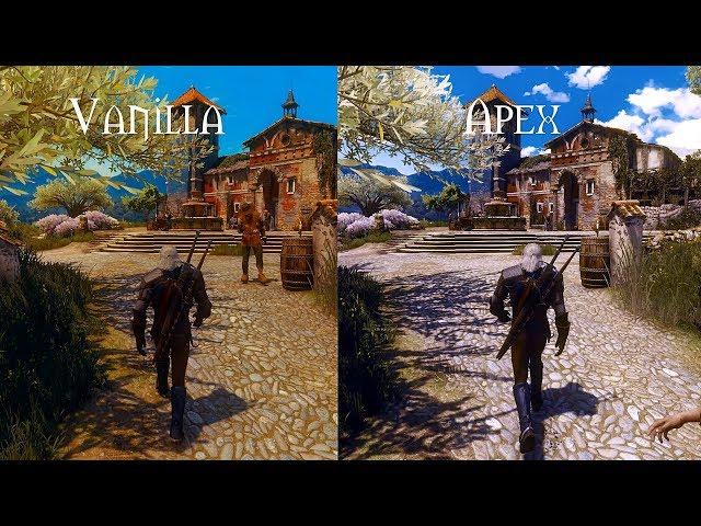 Witcher 3 Extreme modded: Ultra graphic Toussaint |Wiedzmin lighting mod | APEX Reshade