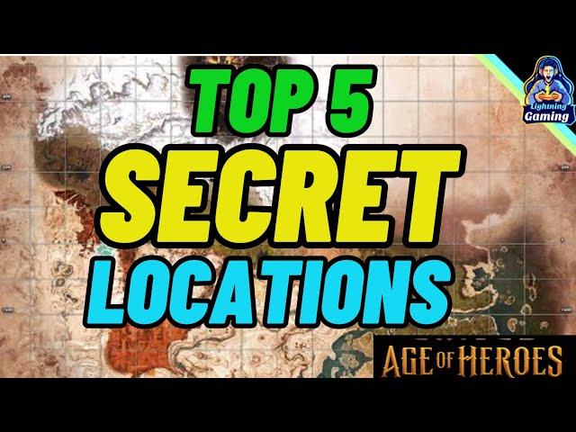 Conan Exiles Age of Heroes Secret locations Top 5