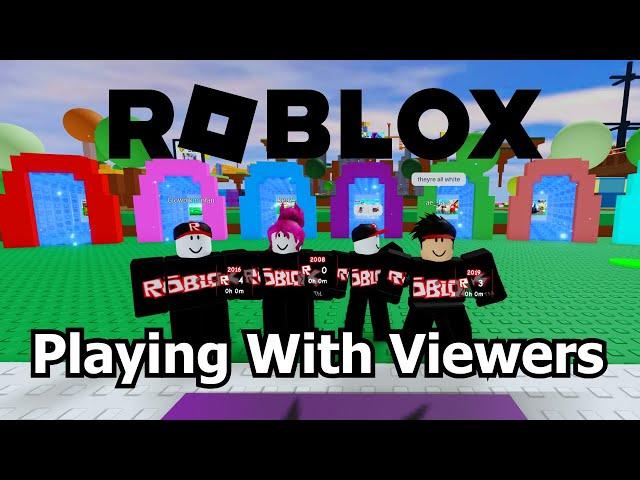 Playing Roblox Fisch With Viewers! #roblox