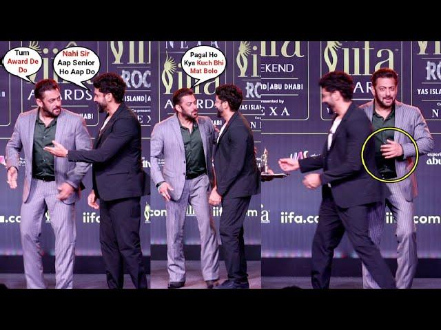 Salman Khan Shows Respect Towards Farhan Akhtar At IIFA Awards 2022 Press Conference