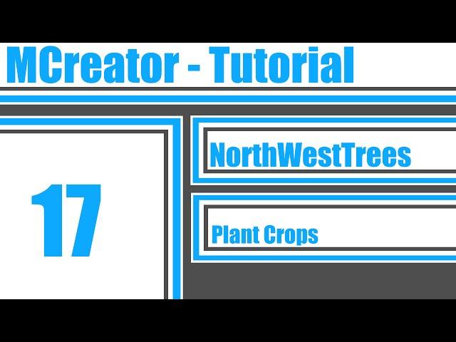 MCreator Tutorial: Plant Crops | 1.5.2
