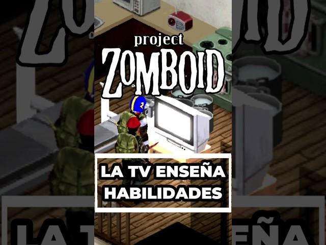 Cómo SUBIR HABILIDADES VIENDO LA TV en PROJECT ZOMBOID | 2023 GUÍA ESPAÑOL #SHORTS