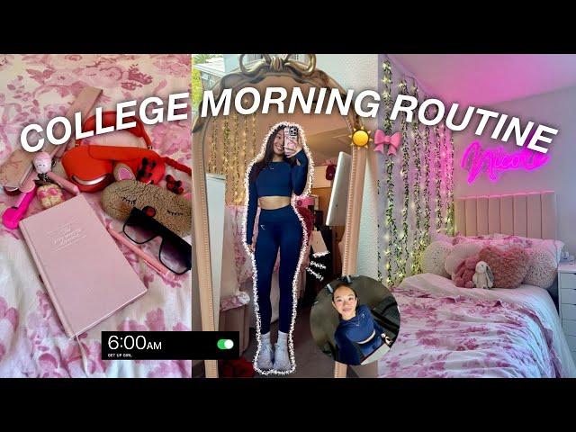 6AM COLLEGE MORNING ROUTINE *freshman year*