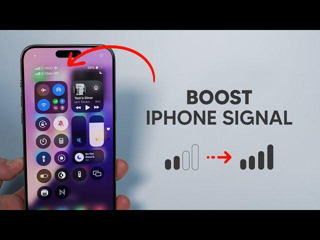 How to Improve Signal (Service) on iPhone!