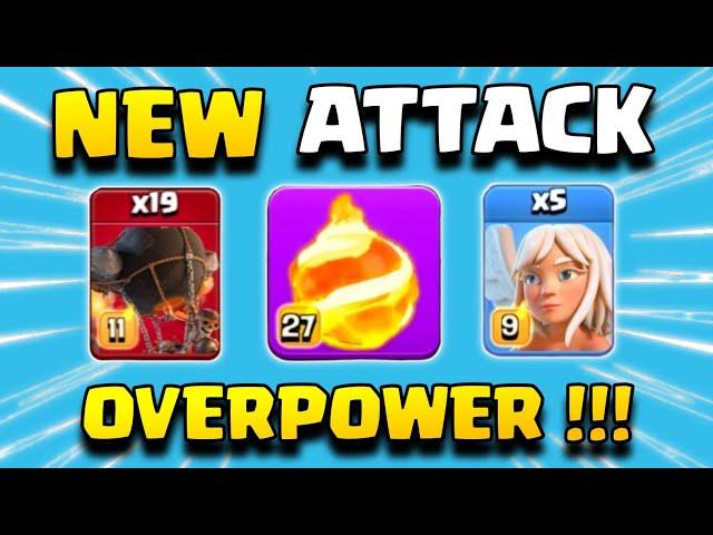 New Warden Charge Mass Rocket Loon Attack Th16 Max  | best th16 attack strategy | clash of clans