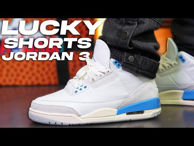 Air Jordan 3 " Lucky Shorts " Review and On Foot