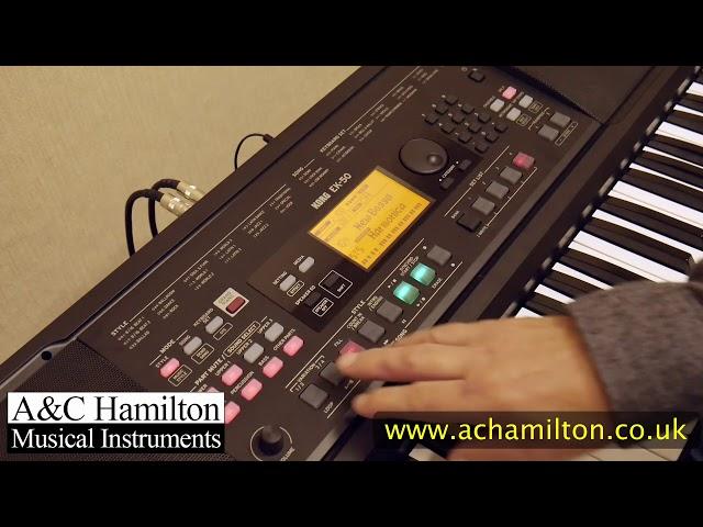 Korg EK50 Style Demo - A&C Hamilton