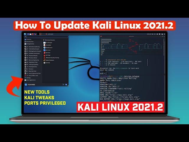 How to Update Kali Linux into the Latest Release | Kali Linux 2021.2