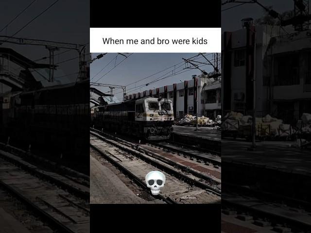 Me At 13 Age  Indian Railways #indianrailways #train #attitude#railfan#scary #youtubeshorts#shorts