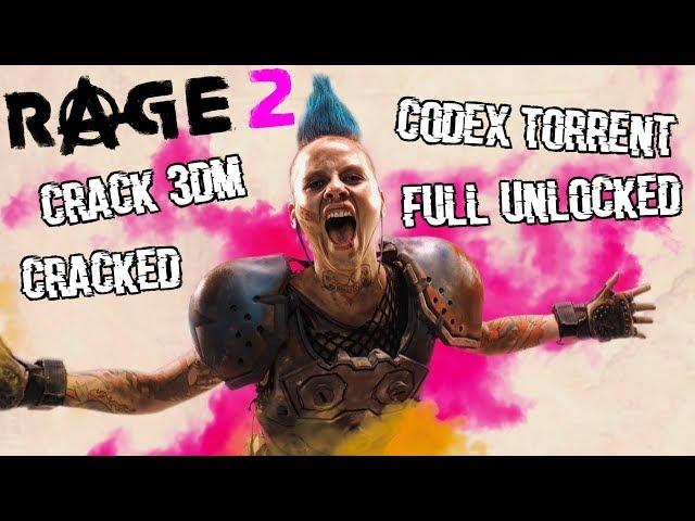 Rage 2 CODEX Torrent Crack 3DM Cracked Full UNLOCKED Skidrow Games Download 2019