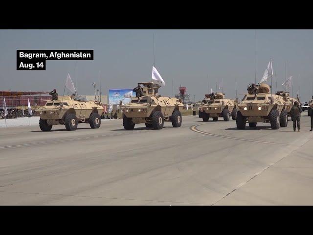 Taliban Hold Parade at Former US Base in Afghanistan