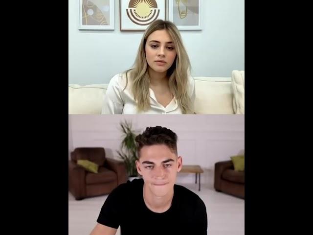 hero and jo texting each other during interviews  #herofiennestiffin  #josephinelangford