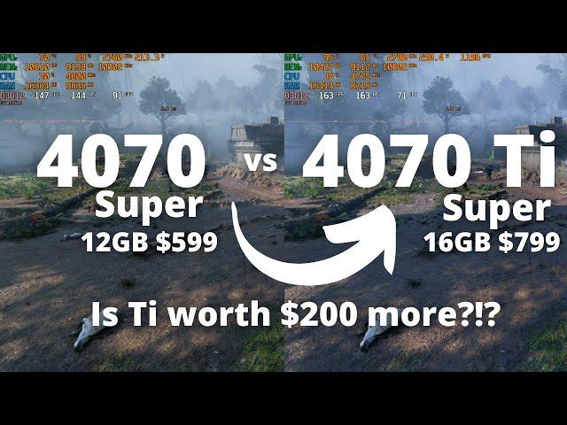 Don't get ripped off! RTX 4070 Super vs 4070 Ti Super: The Ultimate Comparison