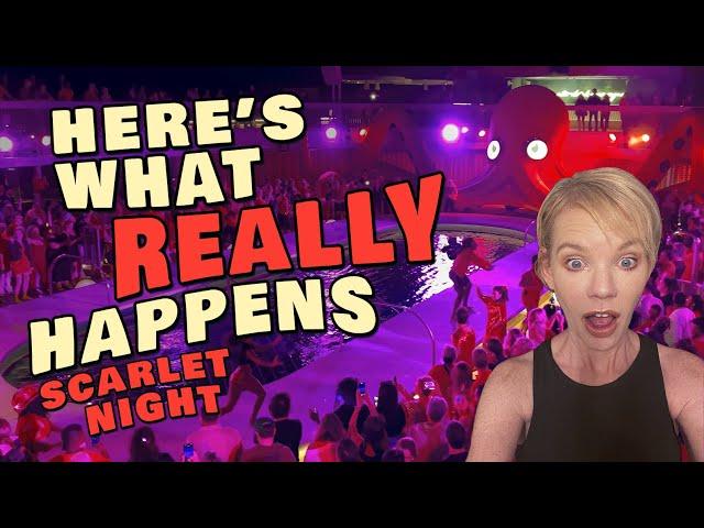 Scarlet Night Is Weird!!!! | Virgin Voyages