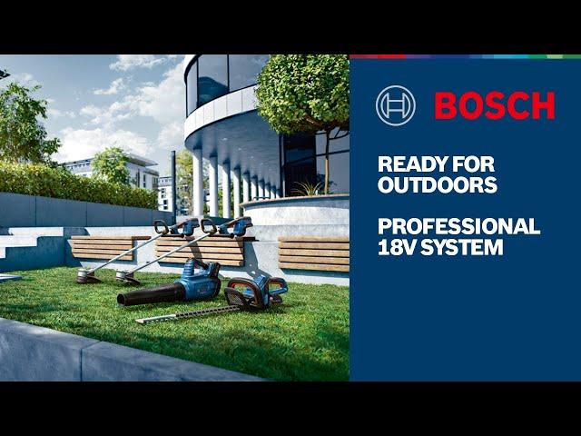 18V Garden Tools from Bosch Professional