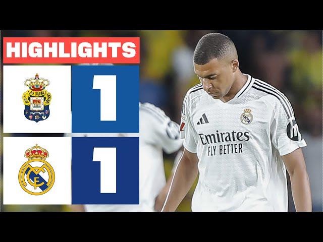 UD LAS PALMAS 1 - 1 REAL MADRID | HIGHLIGHTS LALIGA EA SPORTS