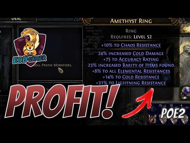 This Crafting Strategy Will Make You Alot of Money in Path of Exile 2 (Divine Orbs Investment POE2)