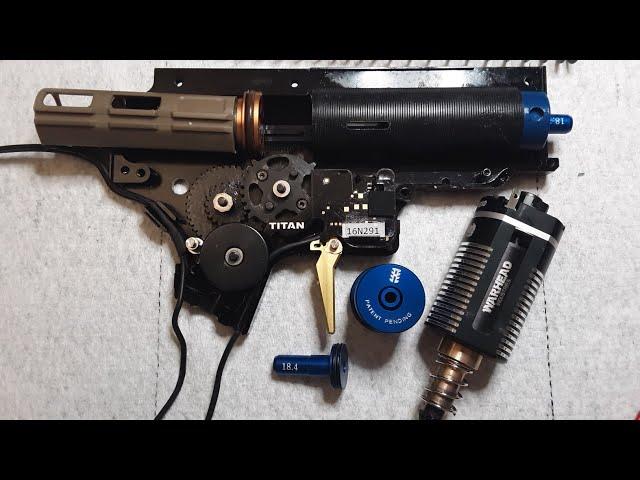 Airsoft DSG 416 internals+Aztech Innovations Parts