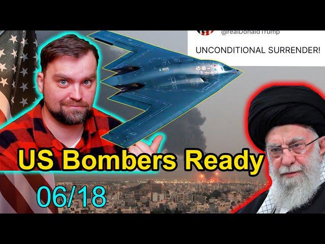 Update on Iran and Ukraine | USA is Going to join the War in middle East (likely). Iran regime out