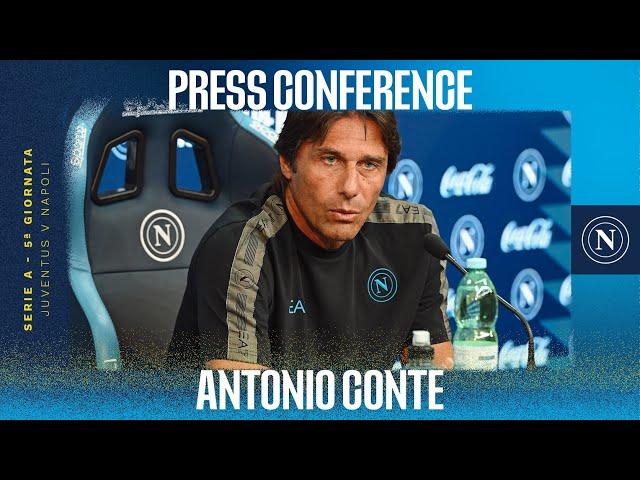 LIVE | La conferenza stampa di Mister Antonio Conte in vista di Juventus - Napoli