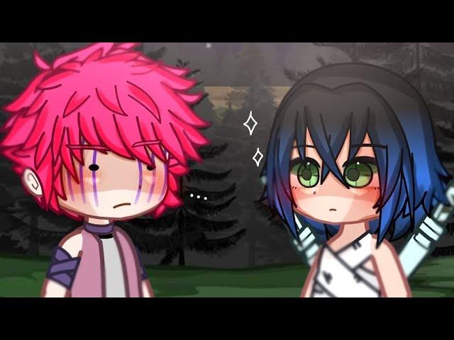 Akaza meeting inosuke... || Gacha club || Meme || Kny || Demon slayer || akaza and inosuke