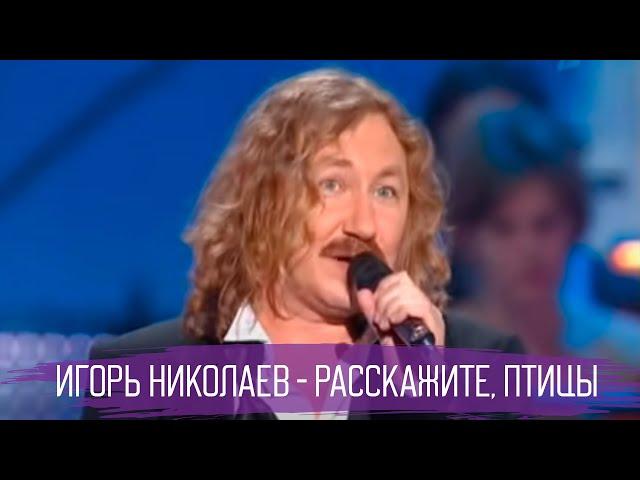 Игорь Николаев "Расскажите, птицы" | Из концерта "Одна надежда на любовь"
