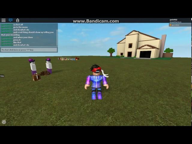 How to record a video on roblox and upload it on youtube