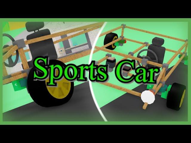 I MADE A SPORTS CAR! Roblox Road To Grambys