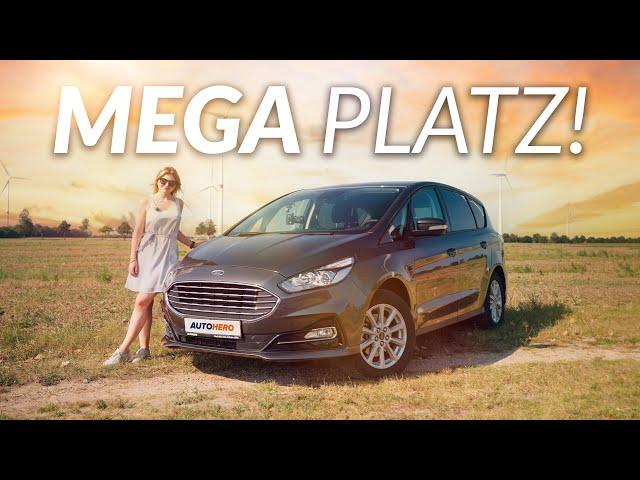 Mehr Platz als in jedem SUV: Ford S-MAX Test | Review | Fahrbericht