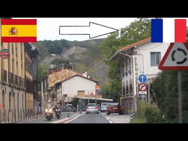 Spain - France / Crossing The Border By Car