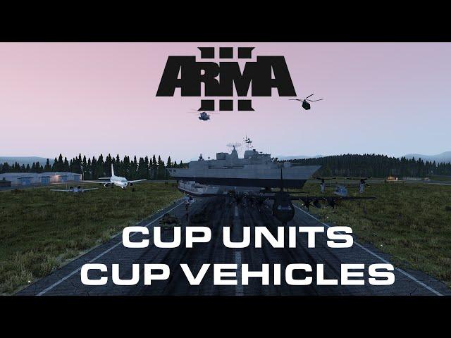 Arma 3 Mods #17 CUP Units & CUP Vehicles Part 1