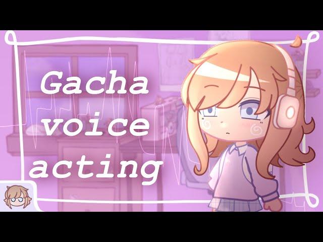 The gacha voice acting community