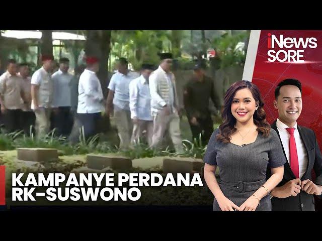 Kampanye Perdana Ridwan Kamil-Suswono - iNews Sore 25/09