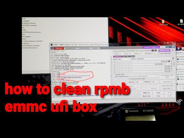 cara clean rpmb emmc via Ufi, Emmc Rpmb Clean Safe Method Ufi Box New Update v1.6