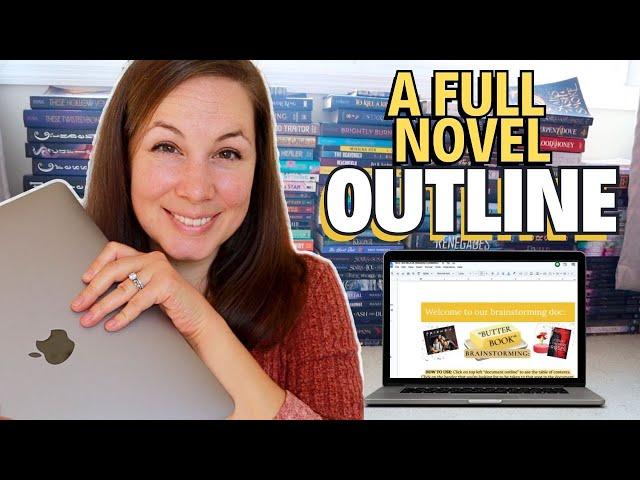 Outlining Experiment RESULTS from outlining a book together [revealing the FULL novel outline]