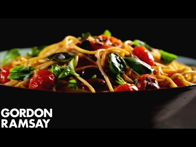 Pasta with Tomato, Anchovy and Chilli | Gordon Ramsay