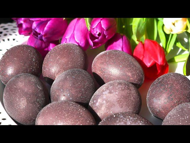 How Original and very fast to color eggs for Easter 2022 in red Wine!