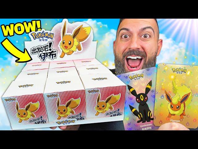 Pokemon's Secret $150 Box Has EVERY Eevee Card Inside!