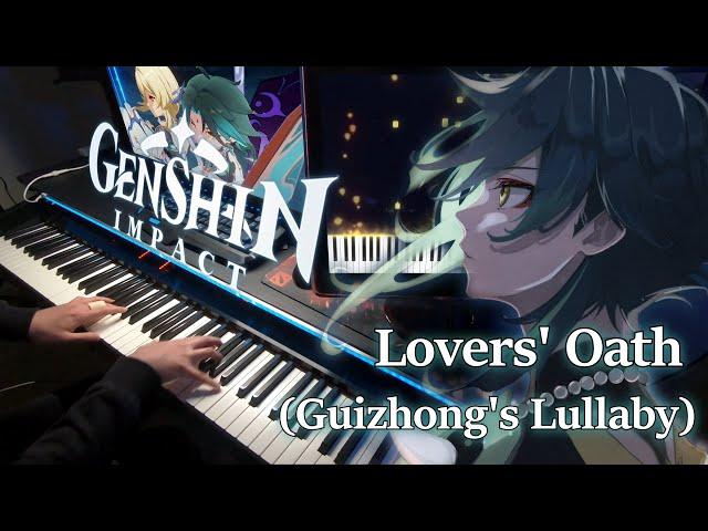 Genshin Impact/Lovers' Oath (Guizhong's Lullaby) Piano Arrangement + Synthesia Tutorial