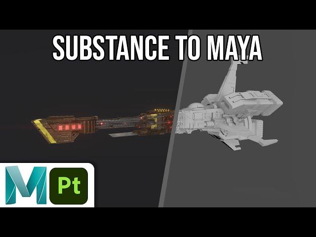 Exporting Textures From Substance 3D Painter to Maya Arnold